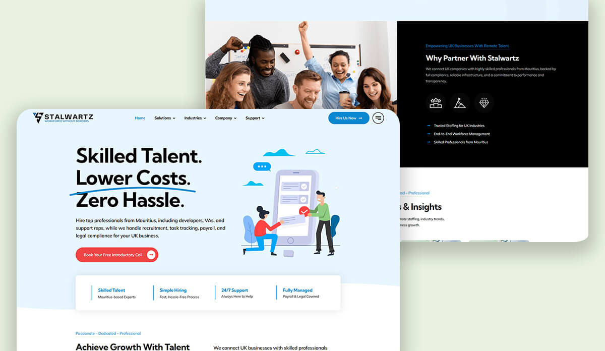 Stalwartz – Remote Staffing Solutions Platform